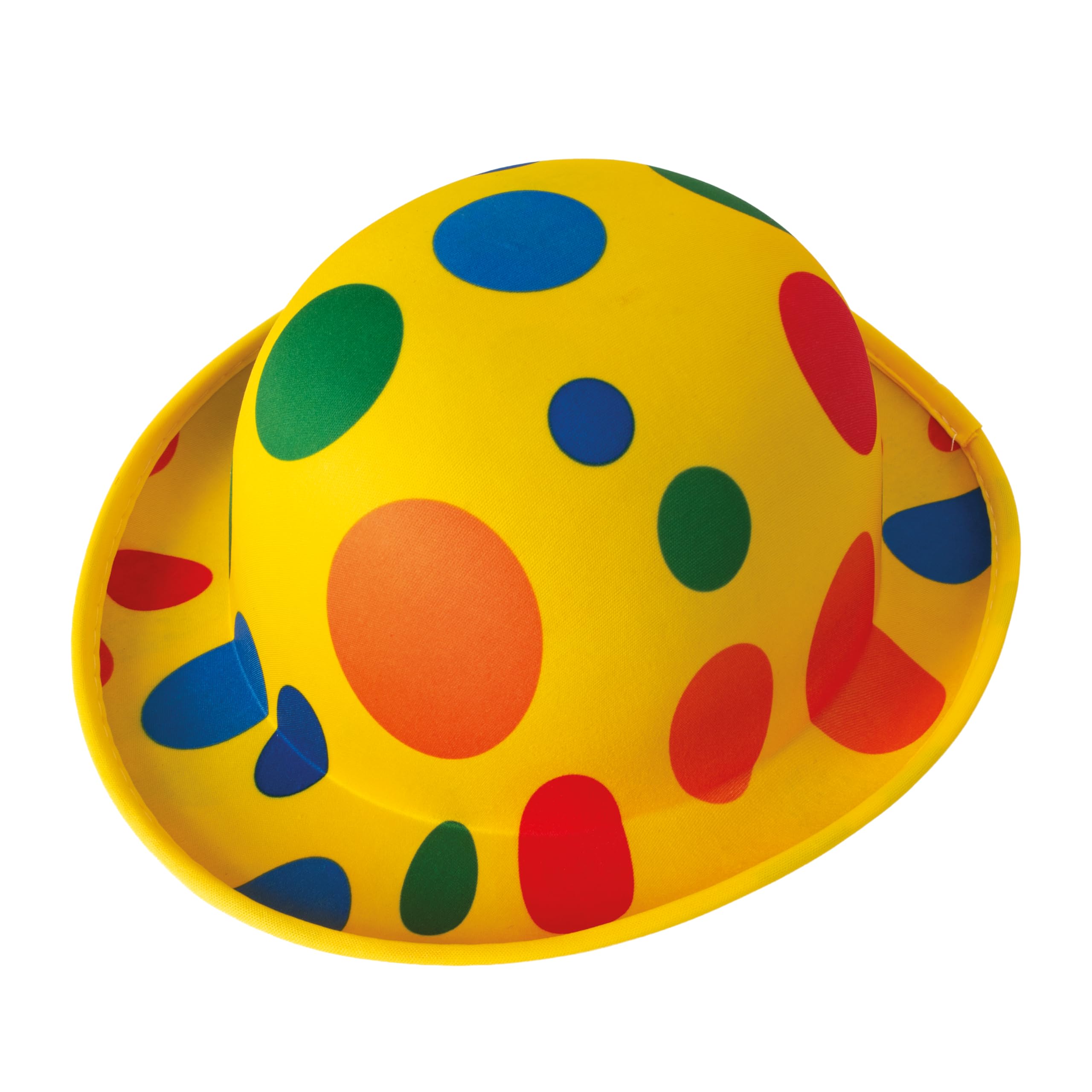 p-tit-clown-melone-gelb-gepunktet-clown-hut-polyester image 3