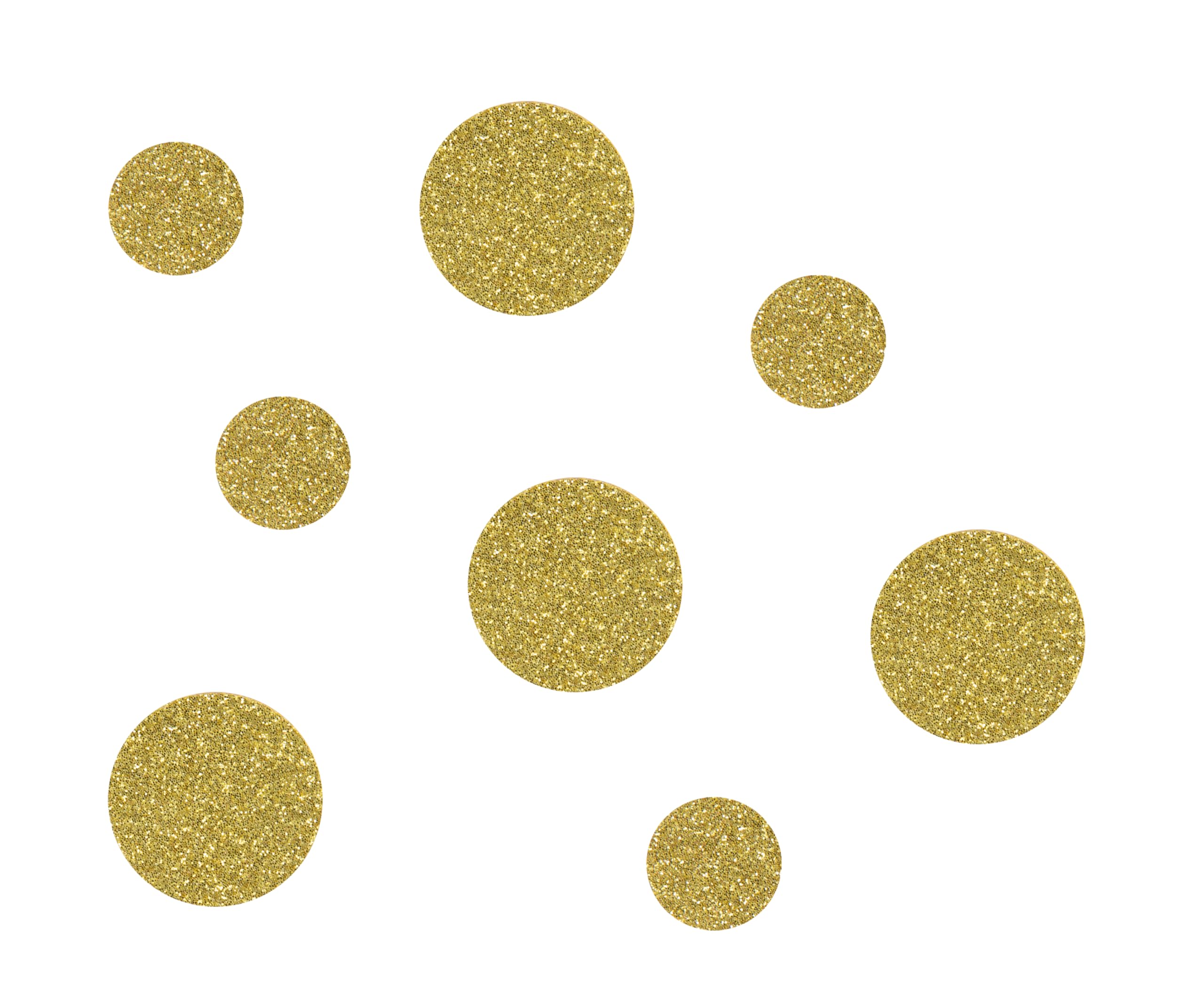 ptit-clown-re21224-glitzer-konfetti-rund-gold-50-st-ck image 1