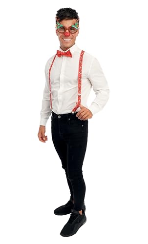 ptit-clown-set-no-l-weihnachts-accessoire-set-rot-einheitsgr-e image 5