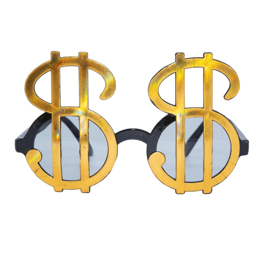 ptitclown-dollar-brille-gold-unisex-kost-mzubeh-r image 1
