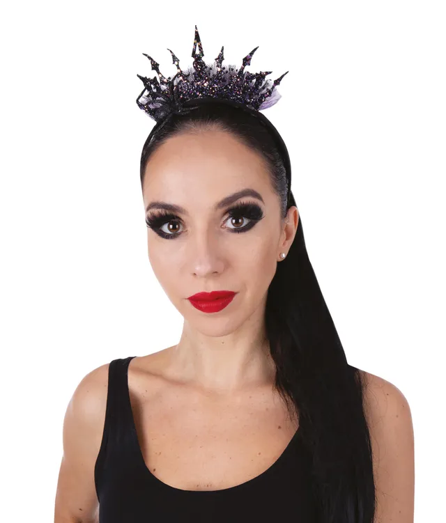 p-tit-clown-22923-haarreif-prinzessin-schwarz image 1