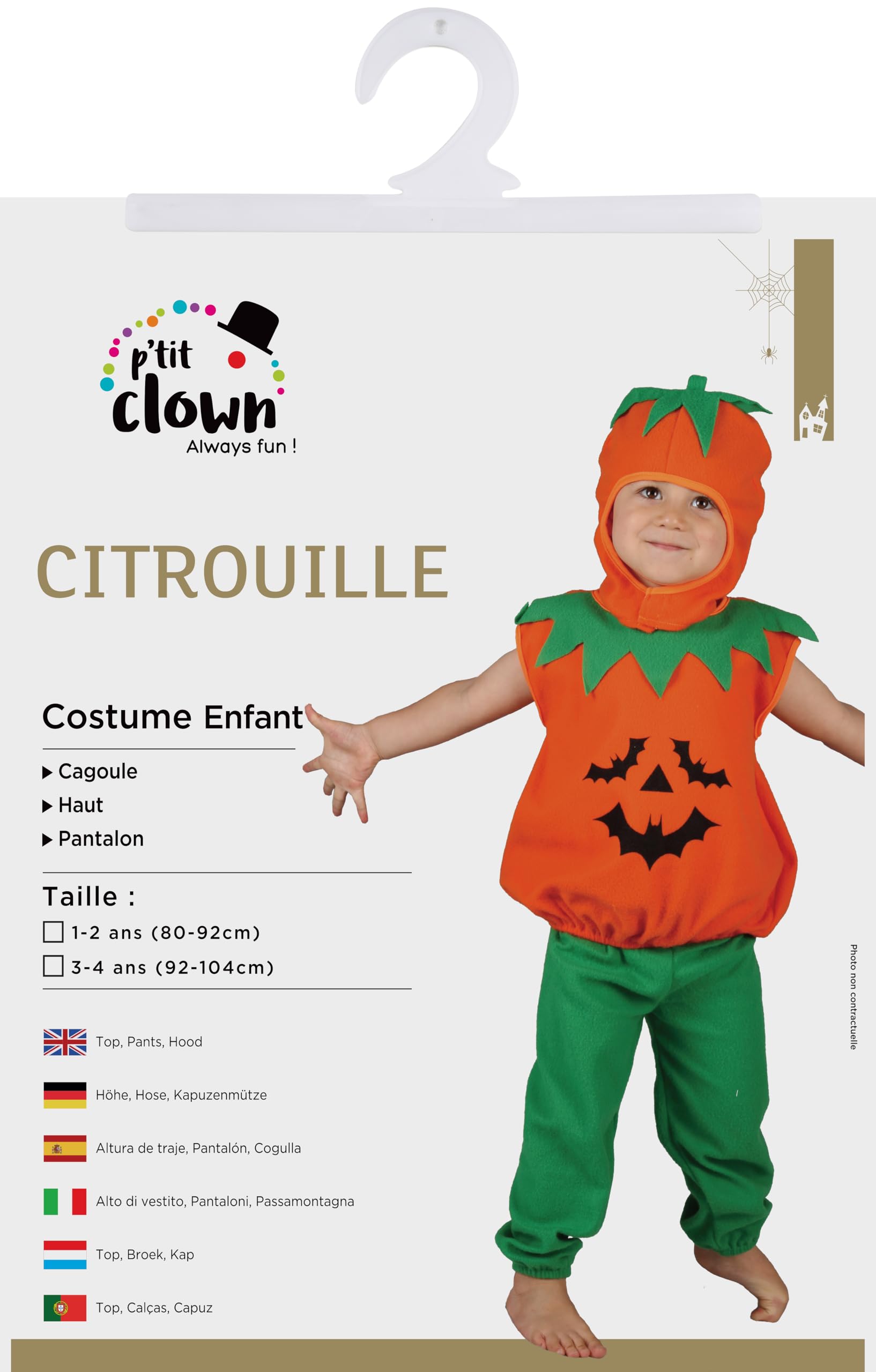 ptit-clown-82778-baby-kost-m-k-rbis-80-92-cm-3-teilig image 3