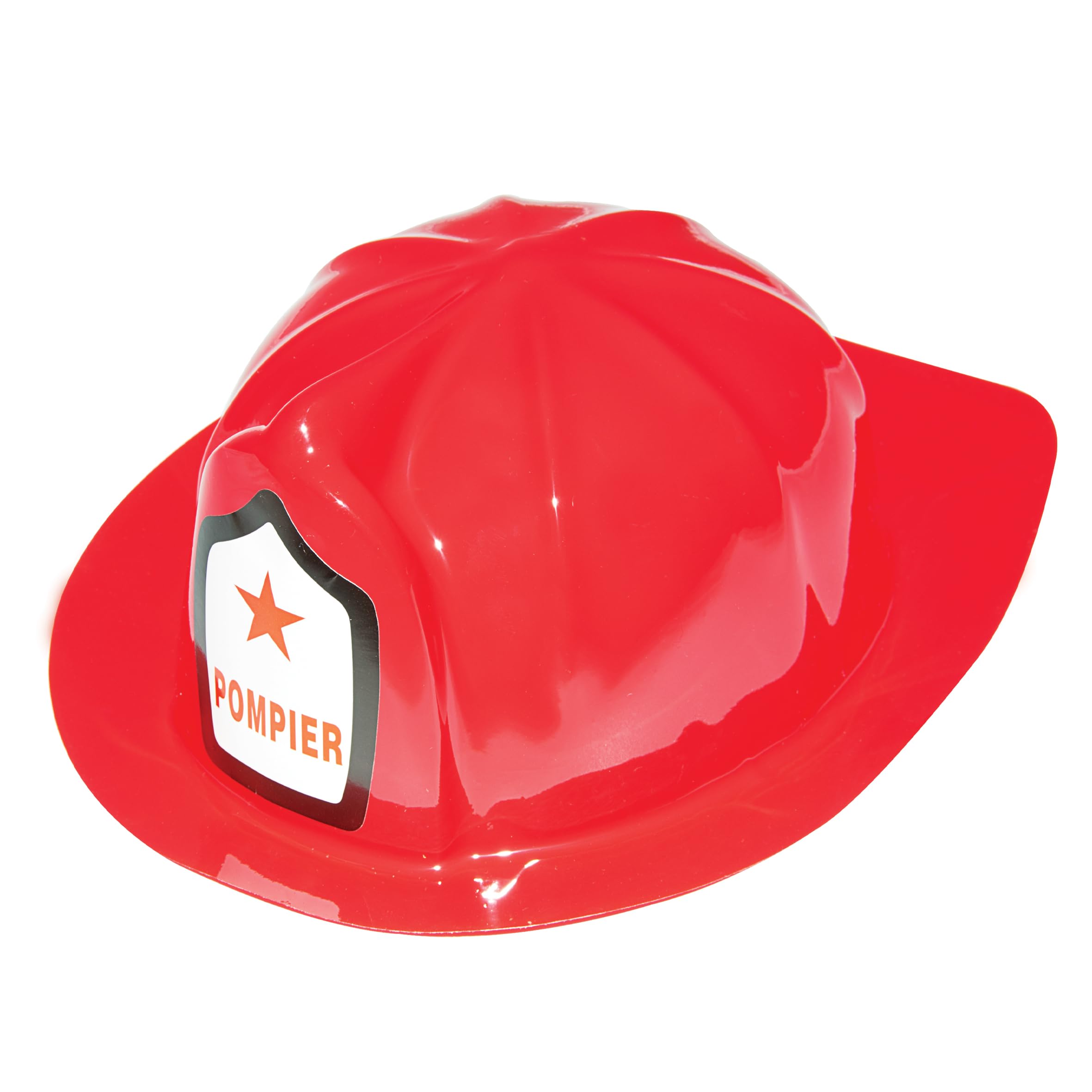 p-tit-clown-feuerwehrhelm-rot-erwachsene-kunststoff image 3
