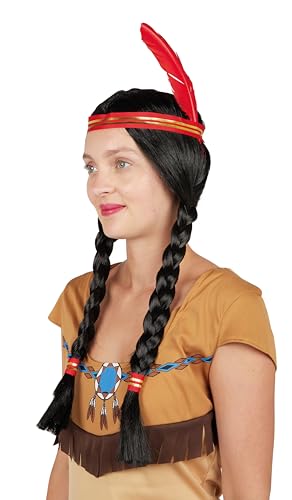 ptit-clown-indianer-per-cke-mit-feder-stirnband-unisex image 7