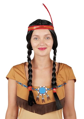 ptit-clown-indianer-per-cke-mit-feder-stirnband-unisex image 6