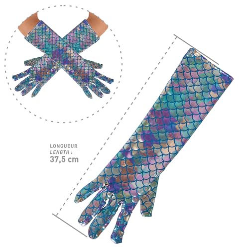 ptit-clown-gants-longs-sir-ne-40-cm-handschuhe-mehrfarbig-einheitsgr-e image 6