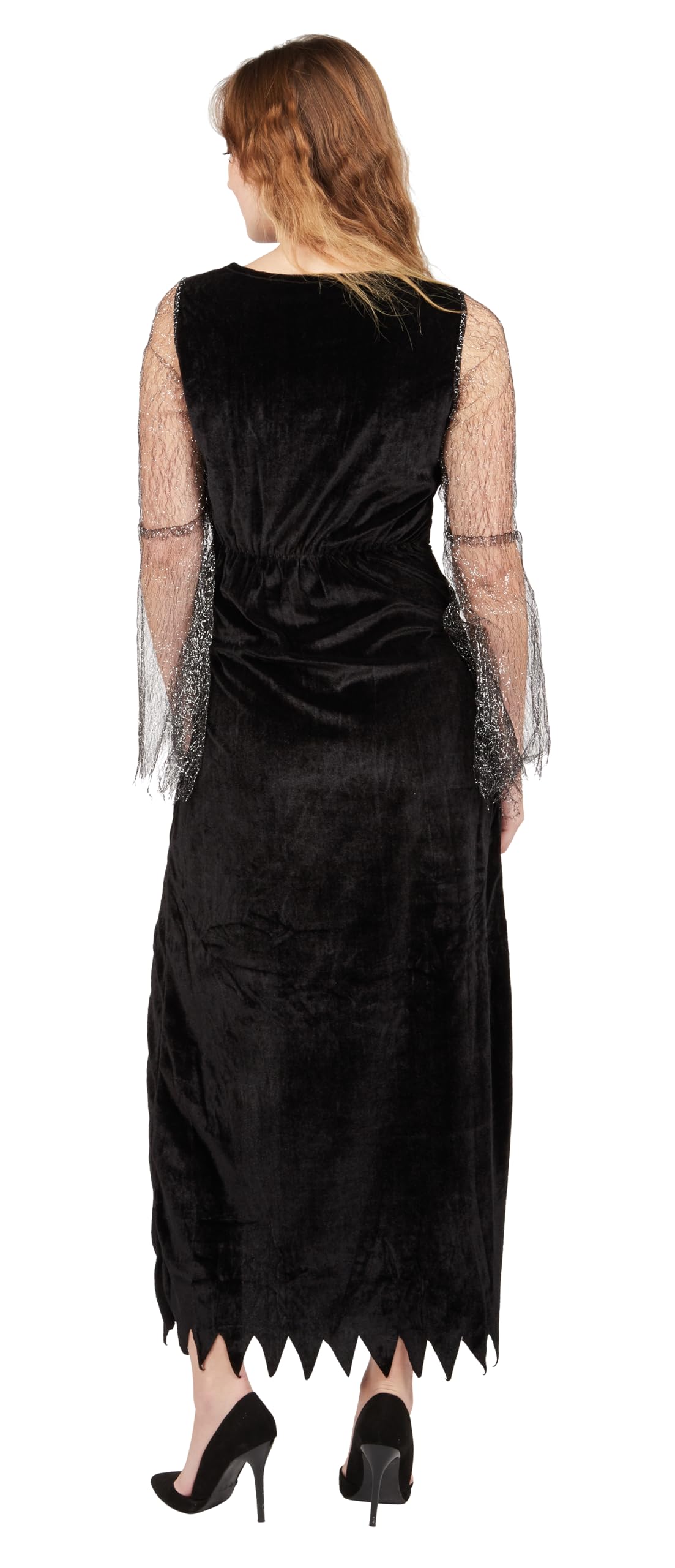 p-tit-clown-hexe-der-finsternis-damenkost-m-kleid-mit-g-rtel-und-hut image 3