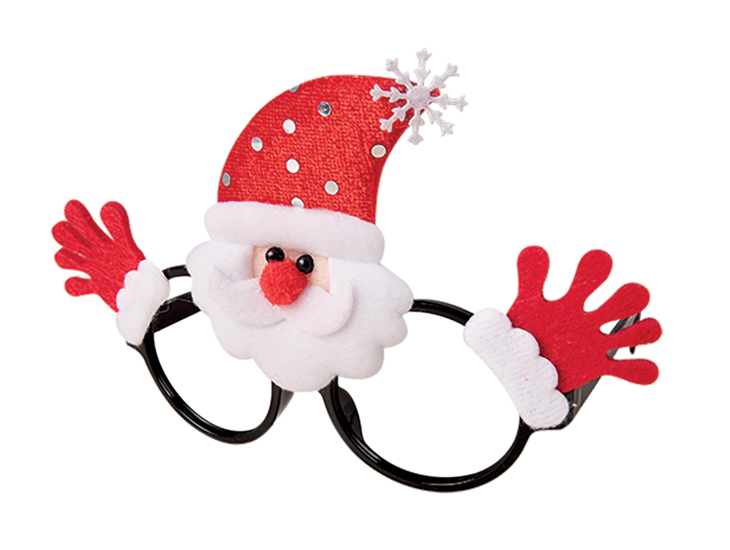 p-tit-clown-weihnachtsmann-deko-brille-partybrille-erwachsene image 3