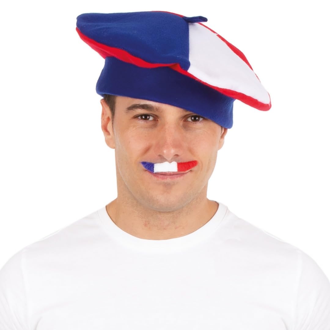 ptit-clown-schnurrb-rte-frankreich-blau-wei-rot-6-st-ck-selbstklebend image 2