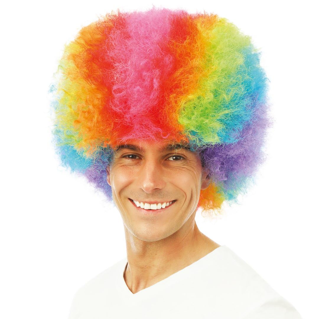 p-tit-clown-per-cke-willy-afro-mehrfarbig image 2