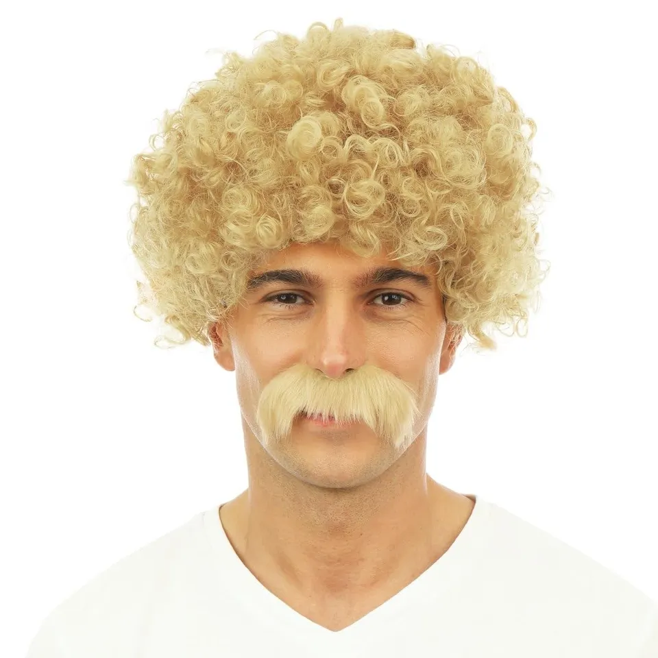 p-tit-clown-lucien-lockige-kurzhaarper-cke-mit-schnurrbart-herren image 1