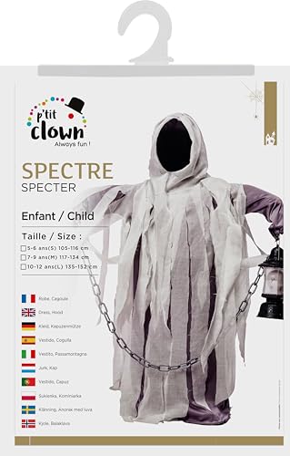 p-tit-clown-spectre-kinderkost-m-geist-kleid-mit-kapuze image 7