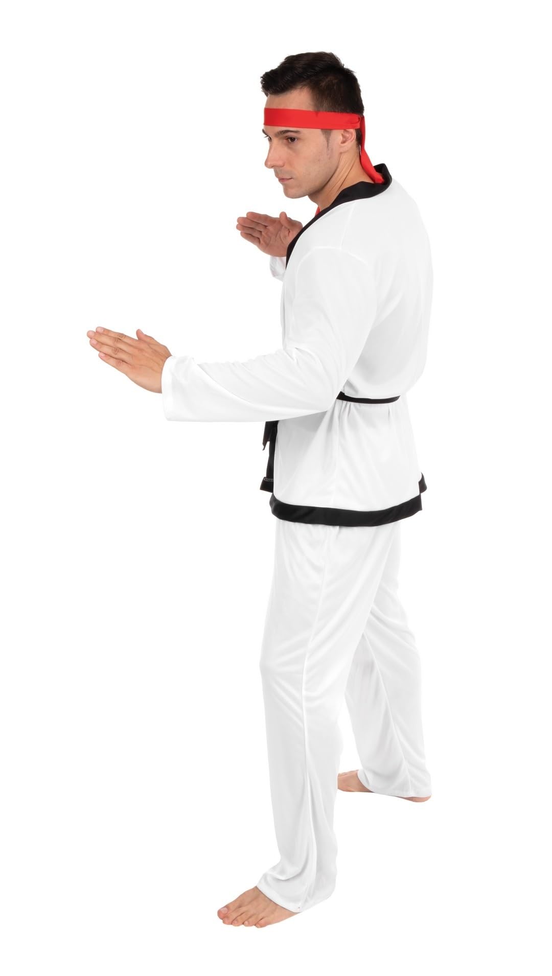 ptit-clown-ninja-samurai-kost-m-f-r-damen-schwarz-rot image 2