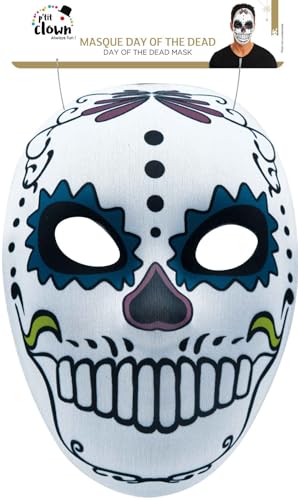ptit-clown-23608-day-of-the-dead-maske-herren image 5