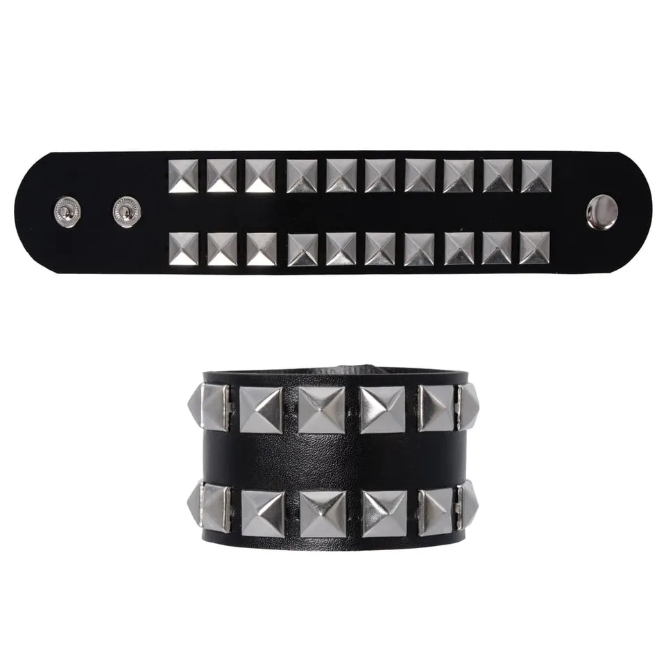 ptit-clown-18420-armband-punk-5-5-cm-schwarz image 1