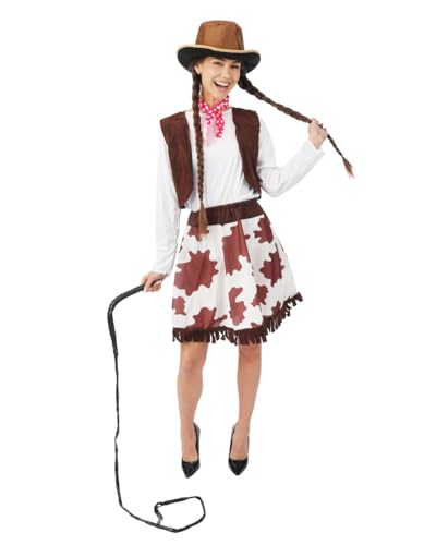 p-tit-clown-cowgirl-kost-m-frau-braun-polyester image 6