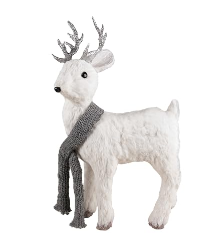 ptit-clown-weihnachtsdeko-rentier-38-cm-wei-pl-sch image 3