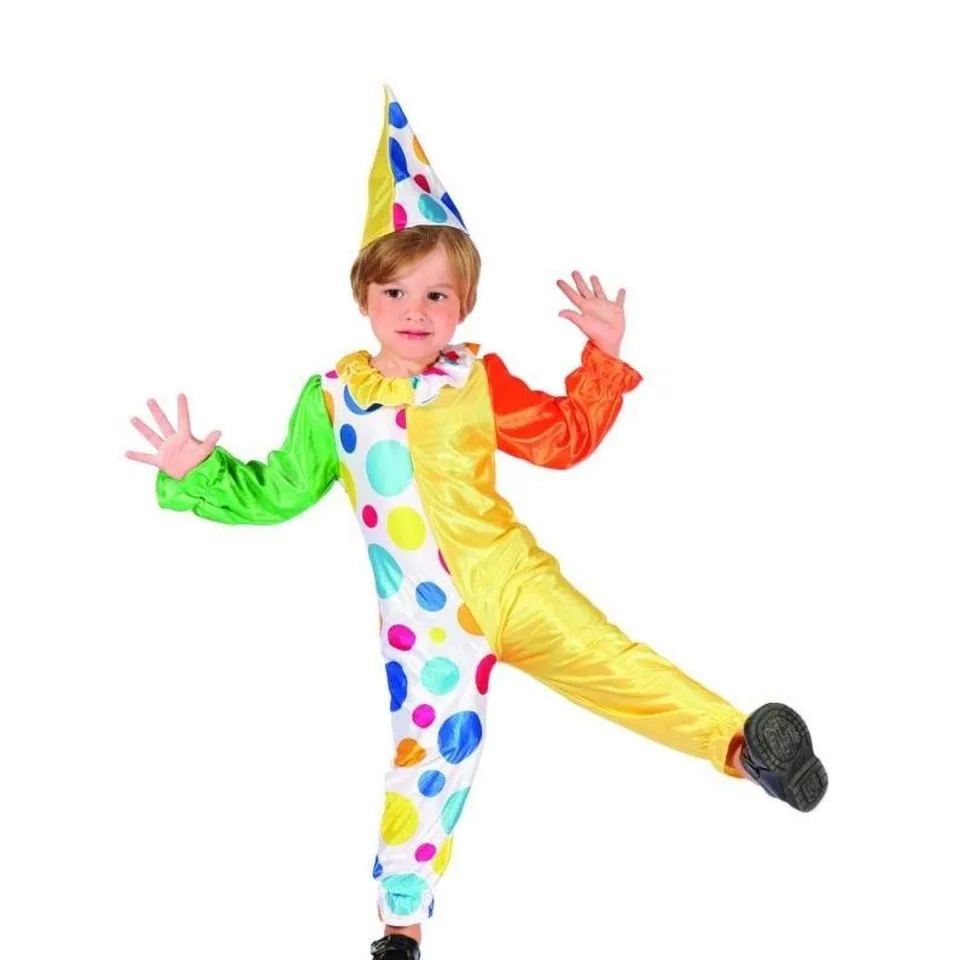 ptit-clown-baby-luxe-clown-kost-m-mehrfarbig-3-4-jahre image 1