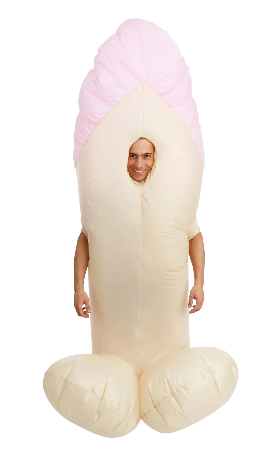 ptit-clown-aufblasbares-kost-m-erwachsene-uni-einheitsgr-e-polyester image 1