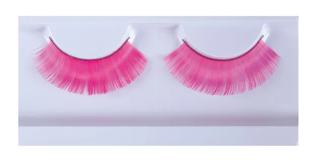 ptit-clown-falsche-wimpern-kurz-mit-kleber-make-up image 1