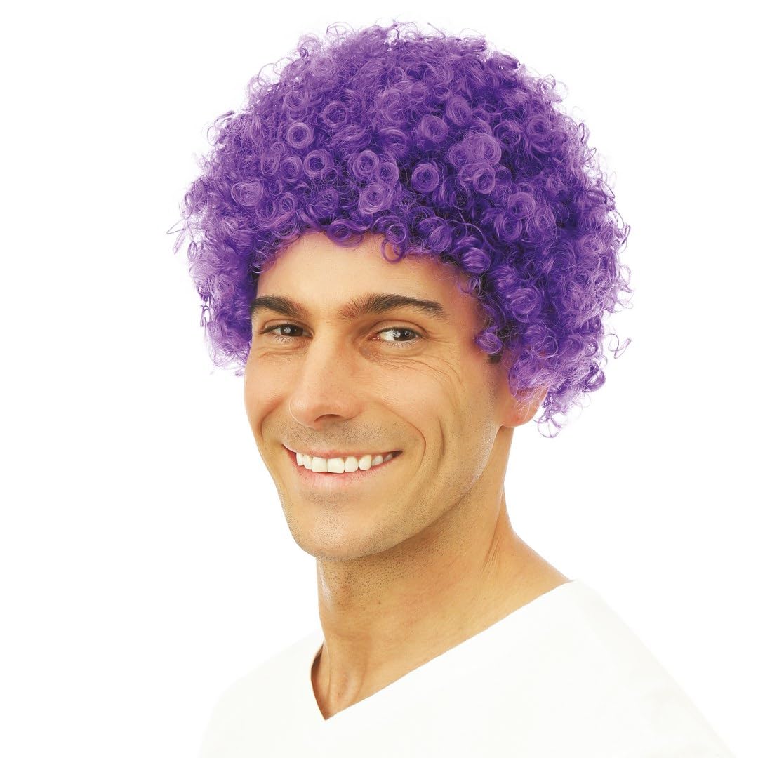p-tit-clown-per-cke-kurz-gelockt-violett-kost-m-per-cke image 4