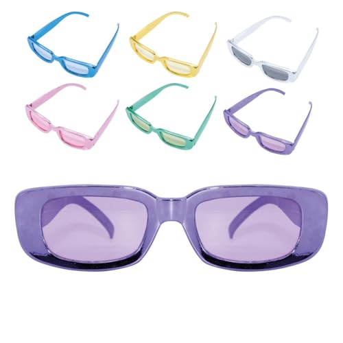 ptit-clown-10888-glitzer-disco-brille-kunststoff-rechteckig image 6