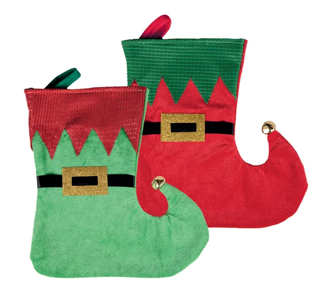 p-tit-clown-23545-gro-e-weihnachtssocke-christmas-stocking-rot-gr-n image 1