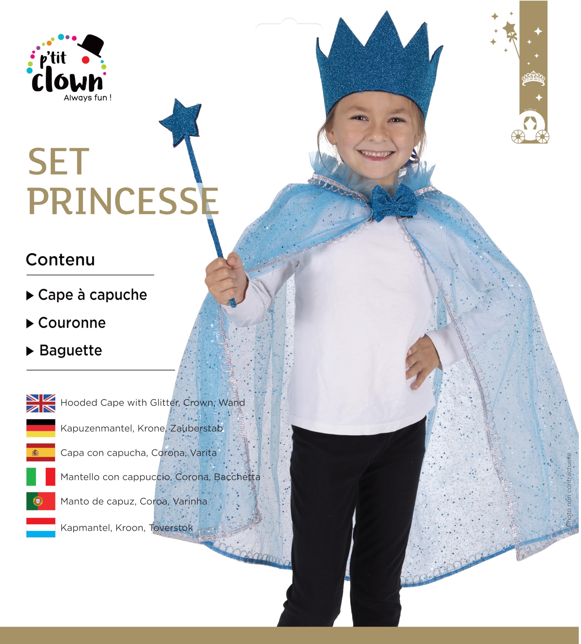 p-tit-clown-glitzerprinzessin-zubeh-r-set-m-dchen-blau-one-size image 5