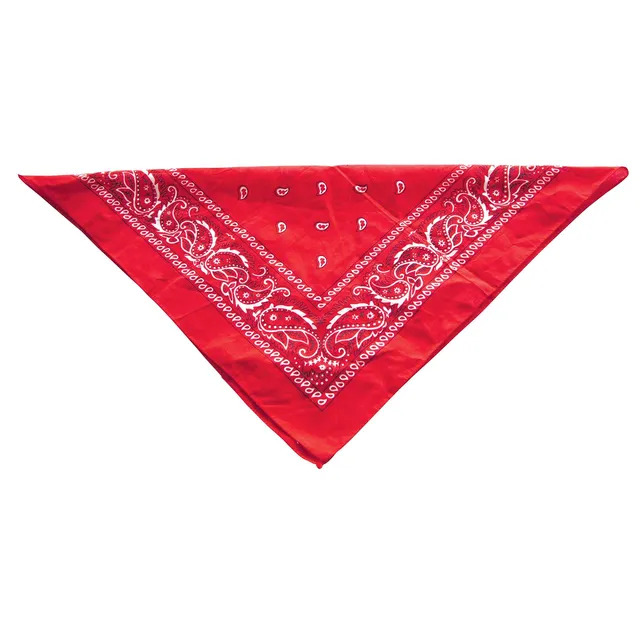 ptit-clown-bandana-55-x-55-cm-rot-cowboy-stofftuch image 1