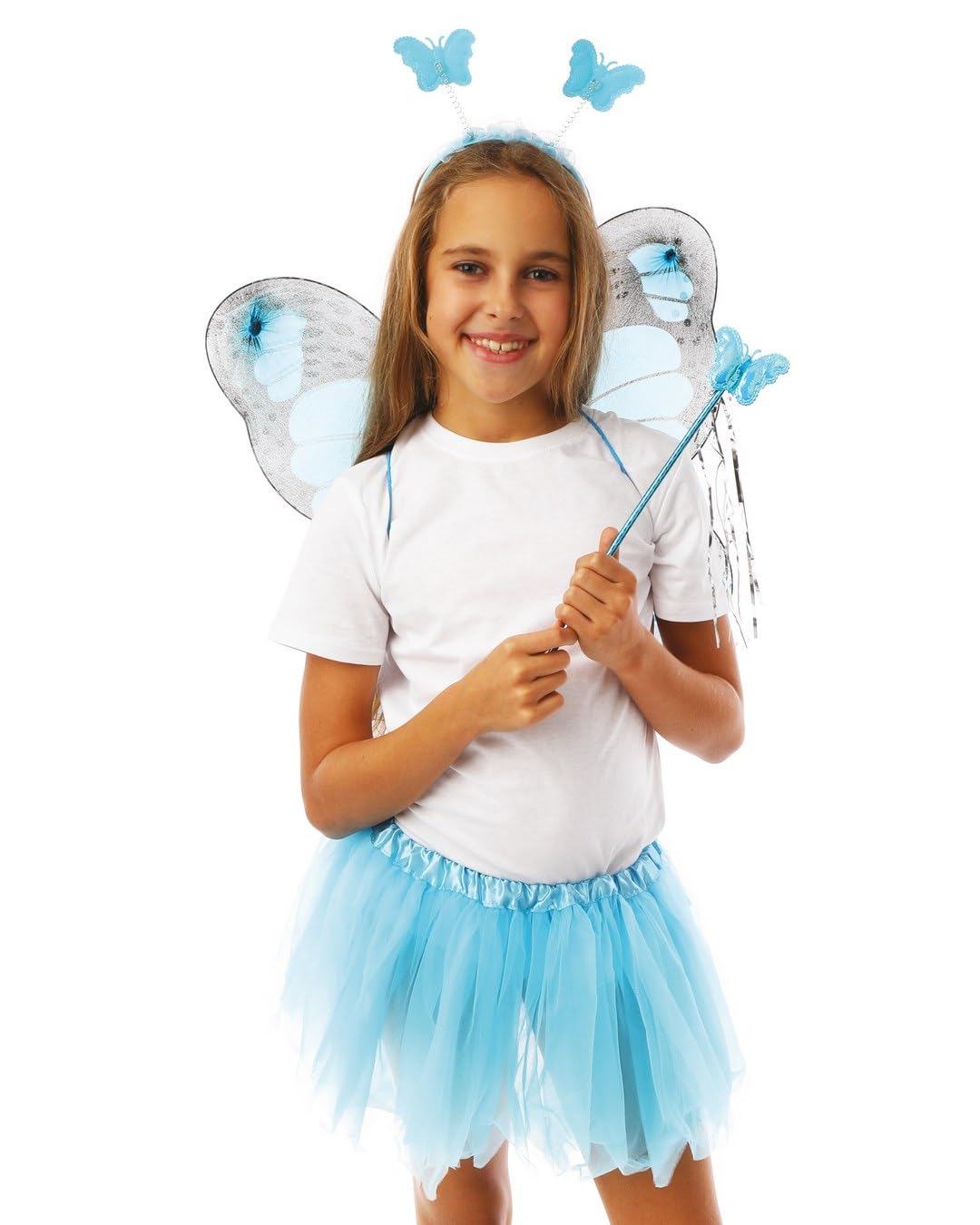 p-tit-clown-re80241-schmetterlings-set-t-rkis-kost-mzubeh-r image 1