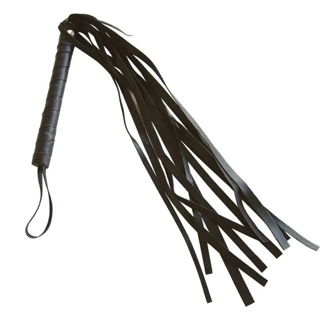 p-tit-clown-peitsche-kunstleder-schwarz-65-cm-kost-mzubeh-r image 1