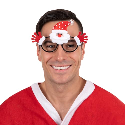 p-tit-clown-weihnachtsmann-deko-brille-partybrille-erwachsene image 7
