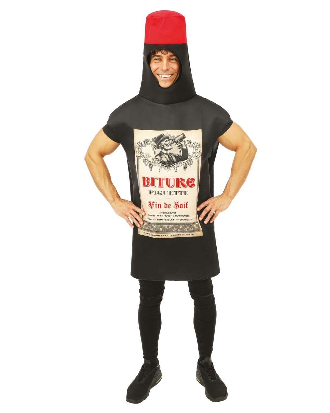 p-tit-clown-flaschen-kost-m-pastis-super-einheitsgr-e-polyester image 2