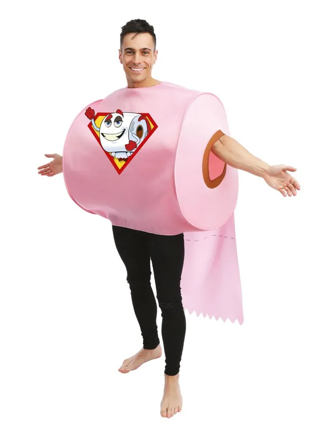 ptit-clown-super-pq-toilettenpapier-kost-m-tunika-rosa-einheitsgr-e image 1