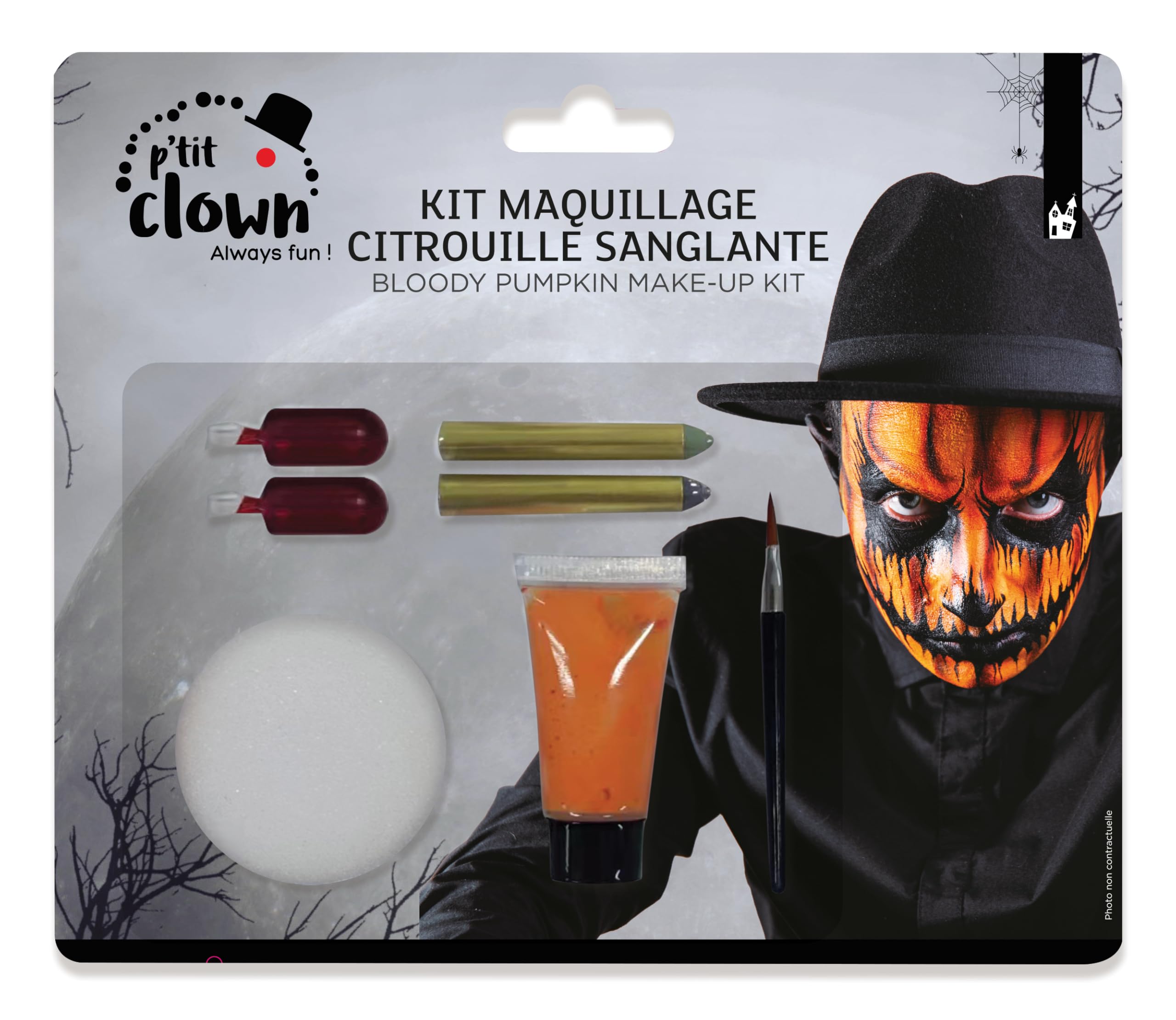 ptit-clown-vampire-schminkset-grau-halloween-make-up-set-erwachsene-abwaschbar image 6