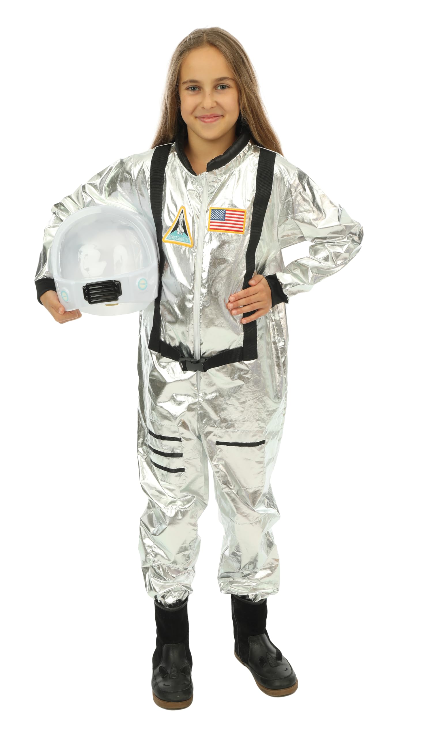 ptit-clown-23971-astronauten-kost-m-silber-kinder-10-12-jahre image 5