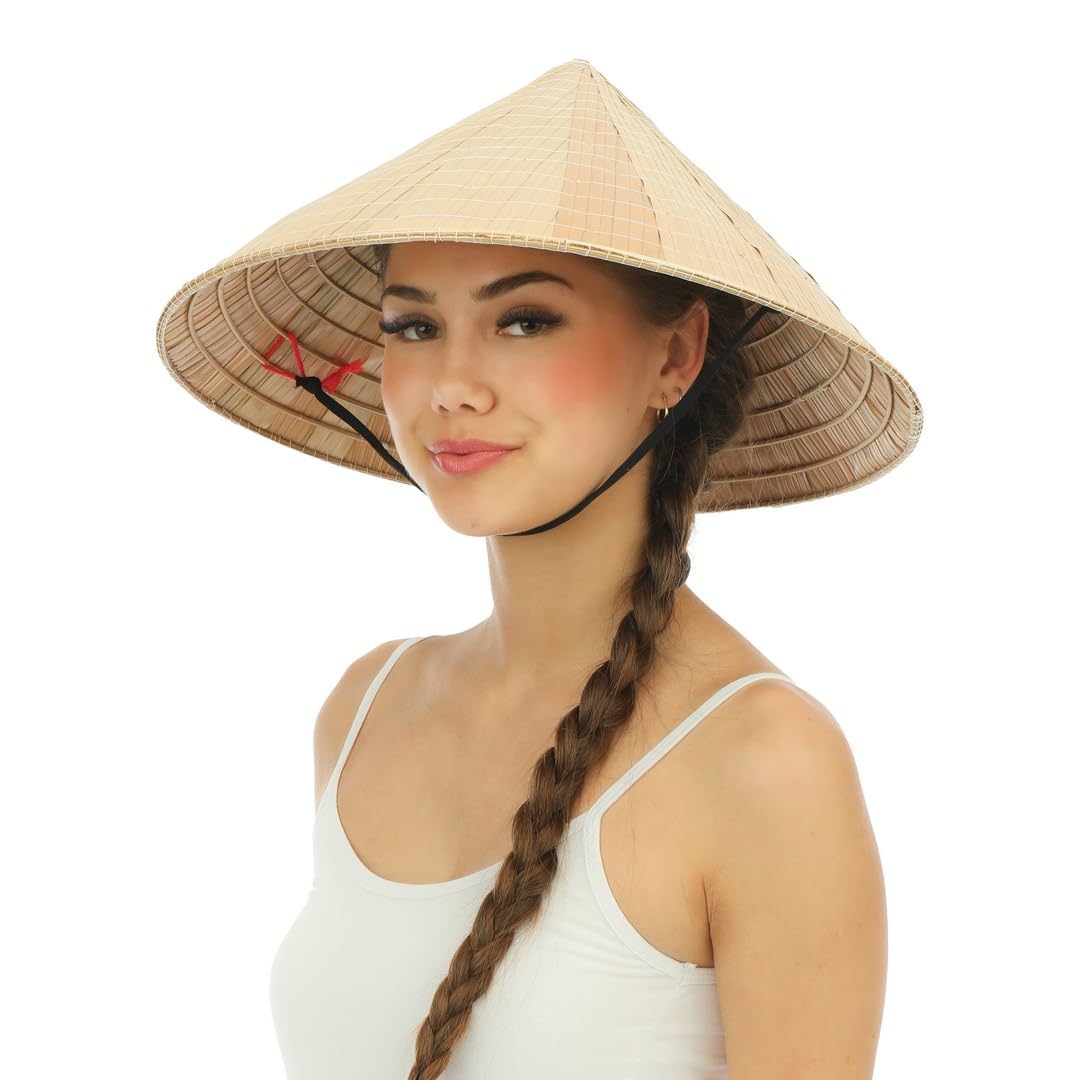 p-tit-clown-34700-vietnamesischer-strohhut-beige-unisex-erwachsene image 3