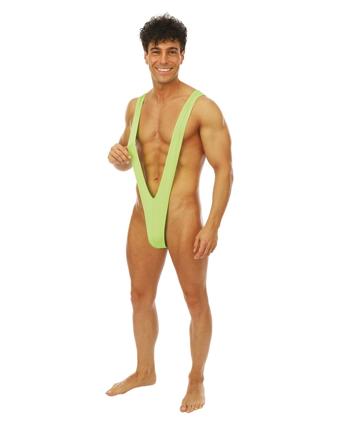 p-tit-clown-23826-mankini-herren-badeanzug-gr-n-einheitsgr-e image 2
