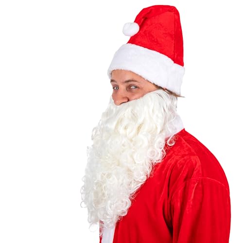 ptit-clown-weihnachtsmann-bart-luxuri-ses-kost-mzubeh-r-innen-gef-ttert image 5