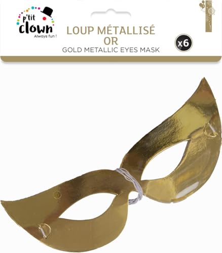 p-tit-clown-metall-masken-6er-set-themenparty-accessoires image 5