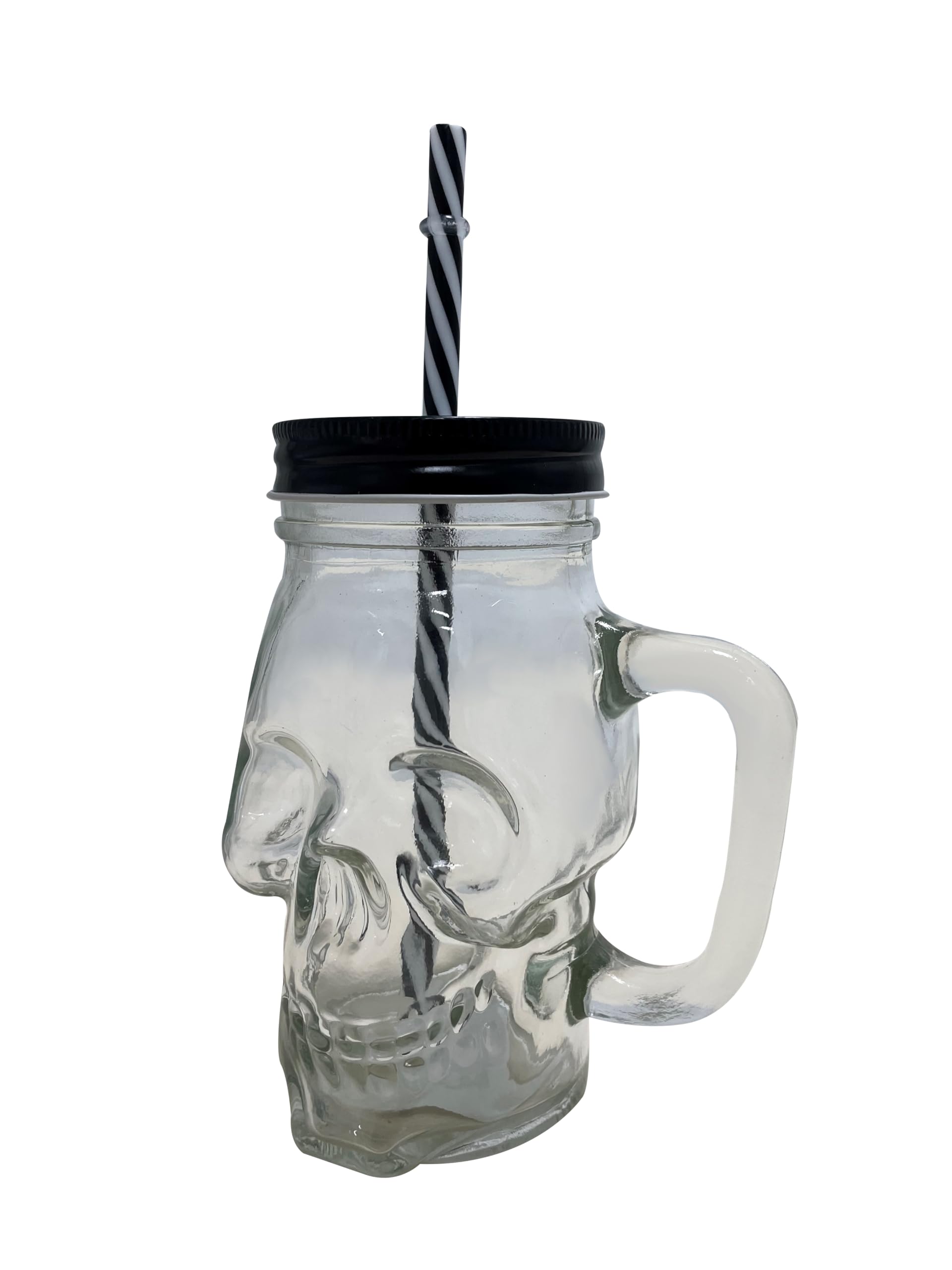 ptit-clown-21059-totenkopfglas-500-ml-mit-strohhalm image 1