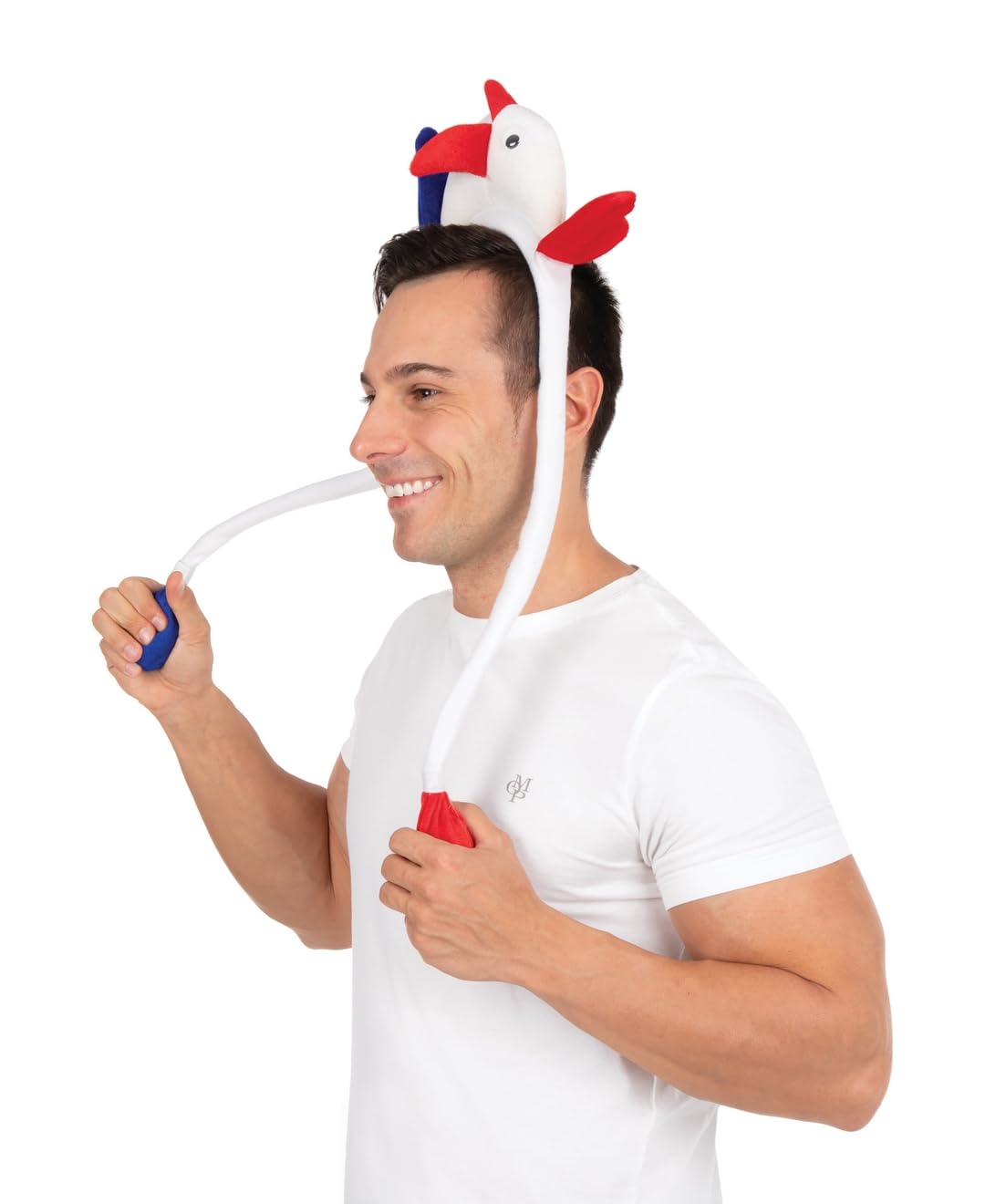 ptit-clown-haarreif-frankreich-fan-blau-wei-rot image 3