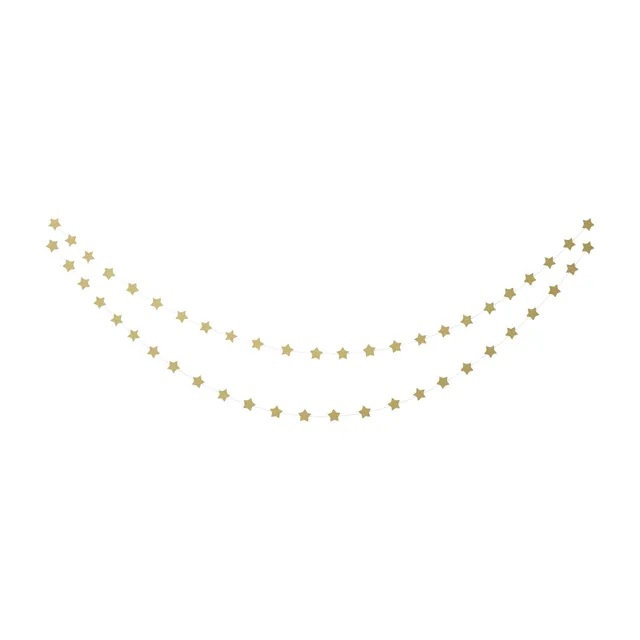 ptit-clown-re22605-girlande-mini-sterne-glitter-gold-3-m image 1