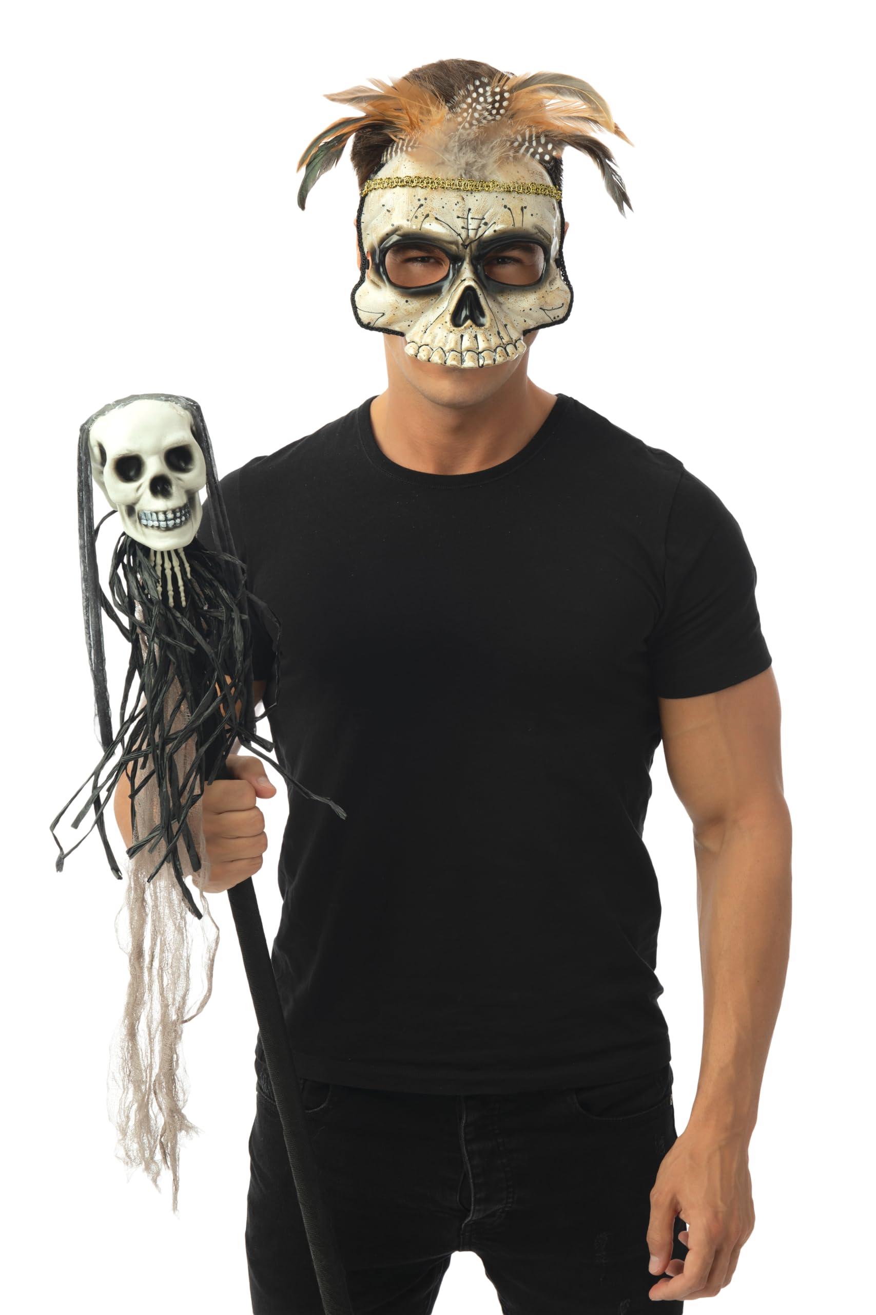 ptit-clown-voodoo-priesterstab-90-cm-accessoire image 2