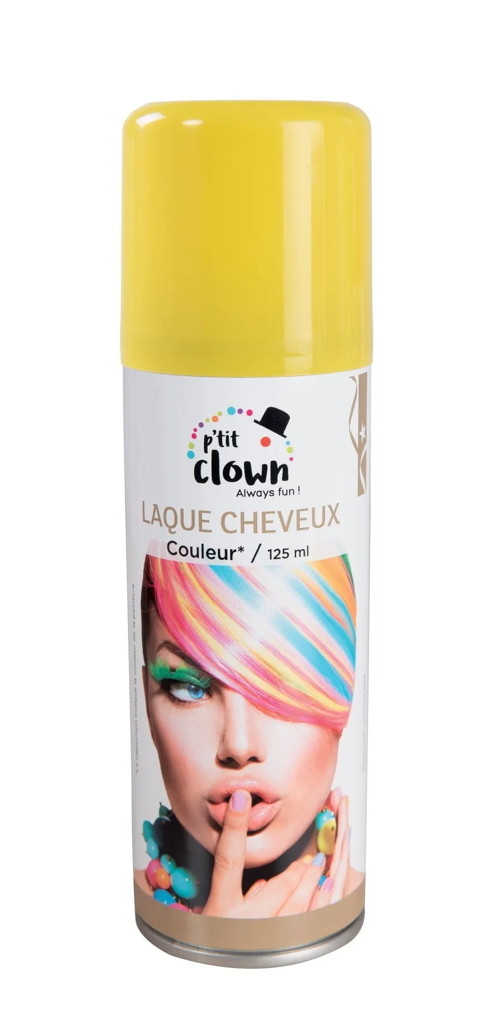 ptit-clown-haarspray-125-ml-styling-f-r-kost-m-und-karneval image 1