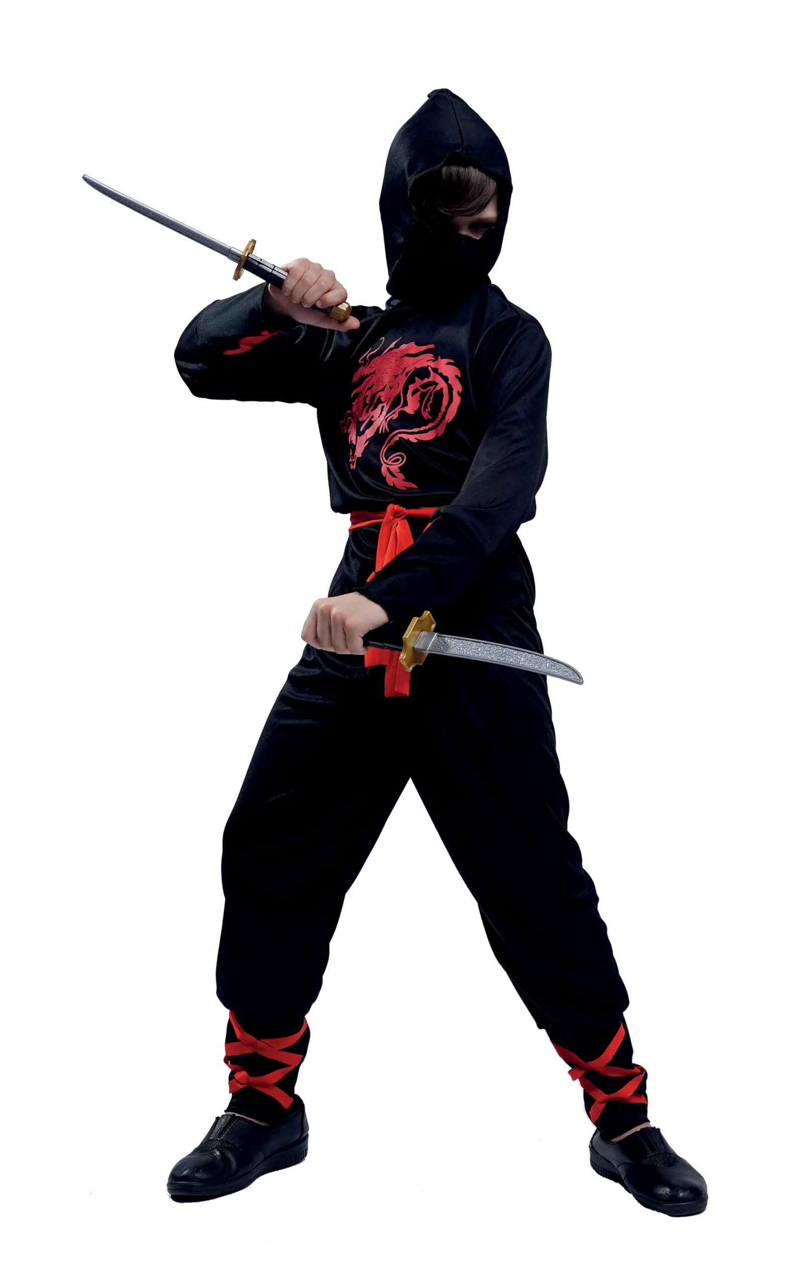 p-tit-clown-ninja-kost-m-kinder-uni-jungen-und-m-dchen image 5