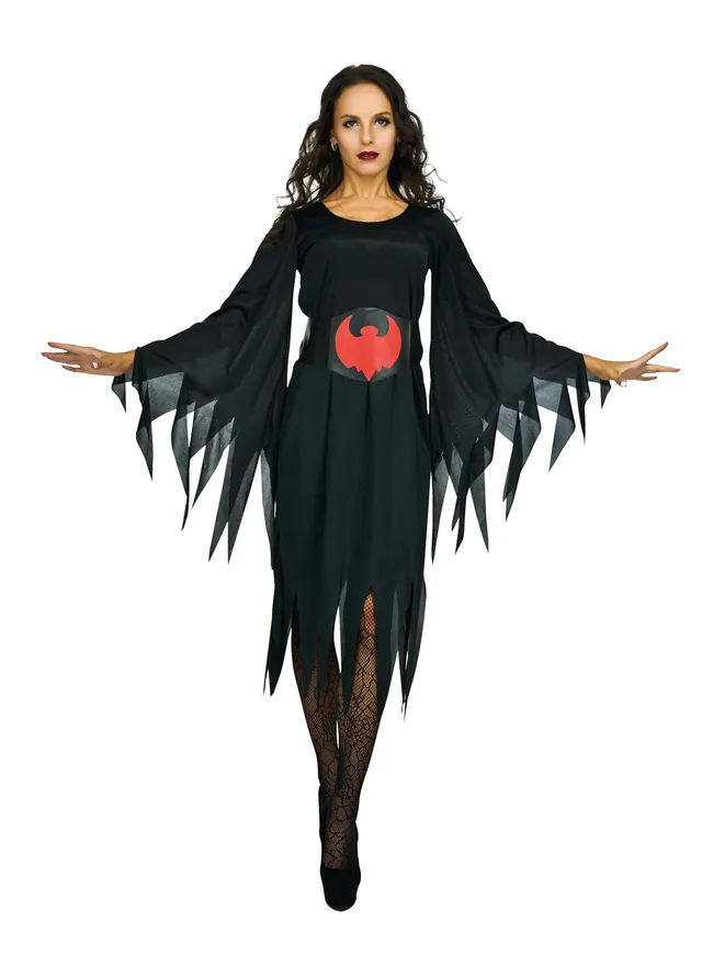 p-tit-clown-fledermauskost-m-erwachsene-kleid-mit-g-rtel image 1