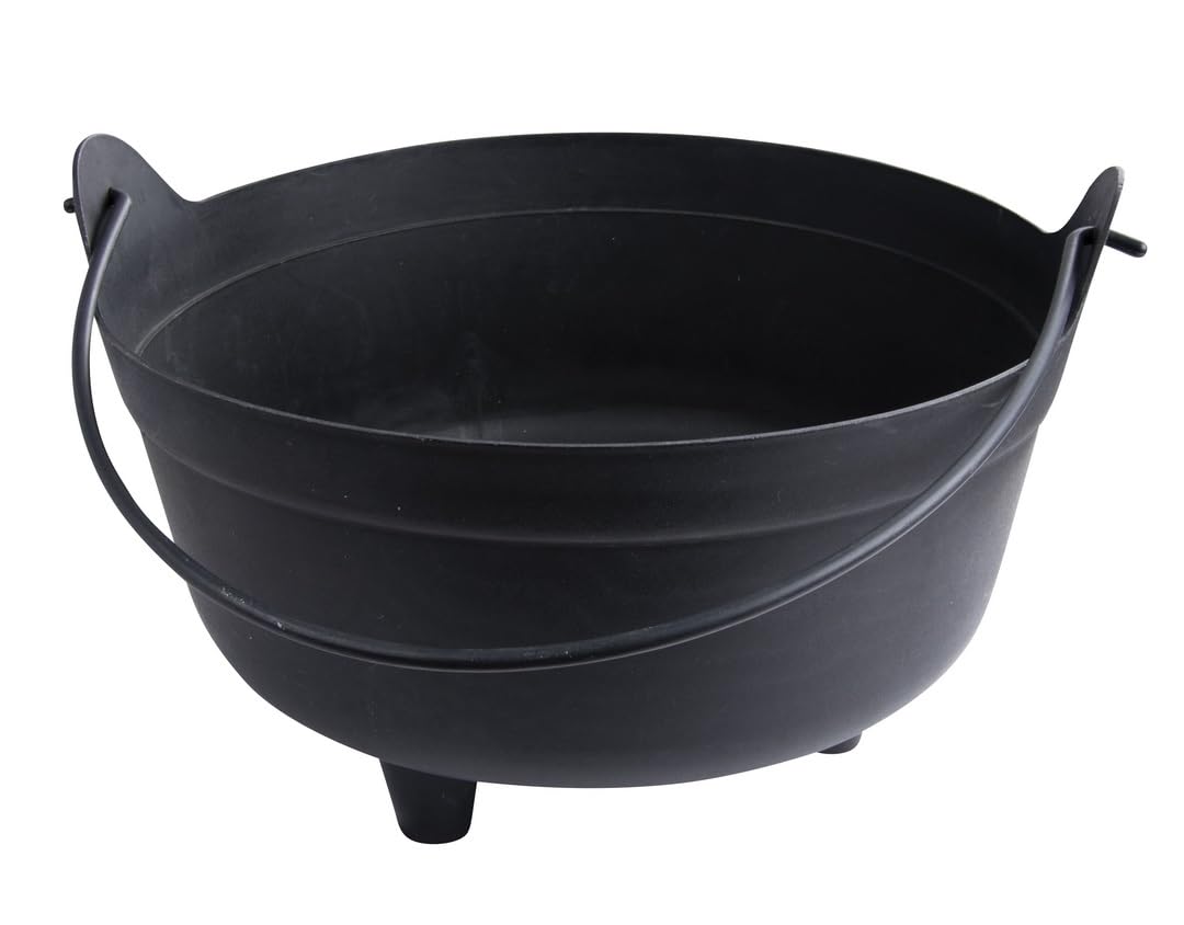 p-tit-clown-hexenkessel-schwarz-34-cm-deko-kessel-aus-hart-pvc image 1