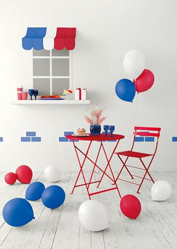ptit-clown-latexballons-30-cm-blau-wei-rot-12-st-ck image 8