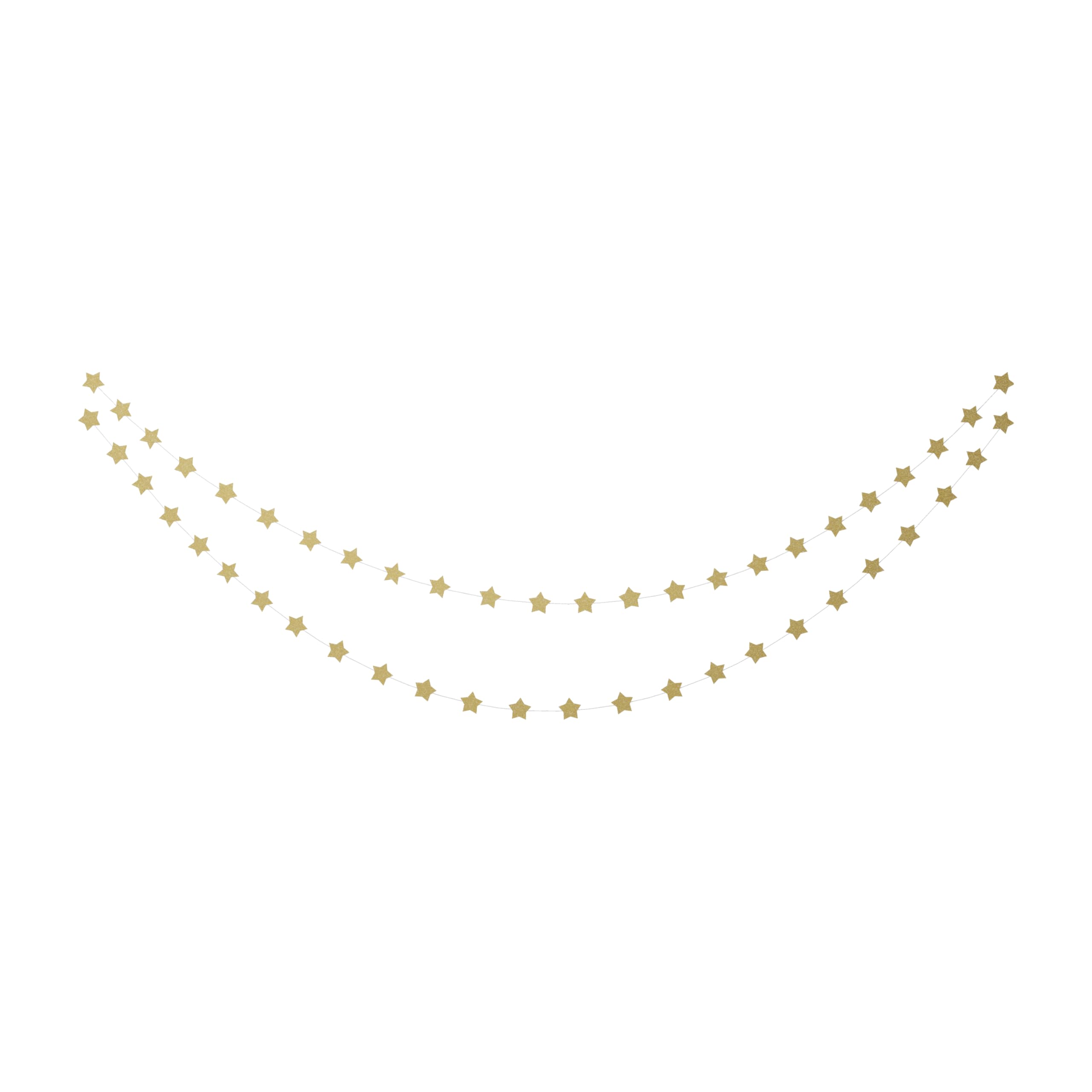 ptit-clown-re22605-girlande-mini-sterne-glitter-gold-3-m image 1